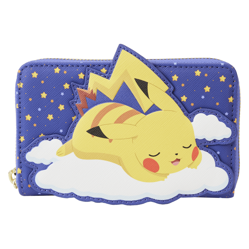 Loungefly Loungefly Sleeping Pikachu and Friends Zip Around Wallet Kawaii Gifts 671803464056