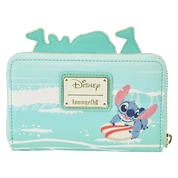 Loungefly Loungefly Stitch Sandcastle Beach Surprise Zip-Around Wallet Kawaii Gifts 671803392038