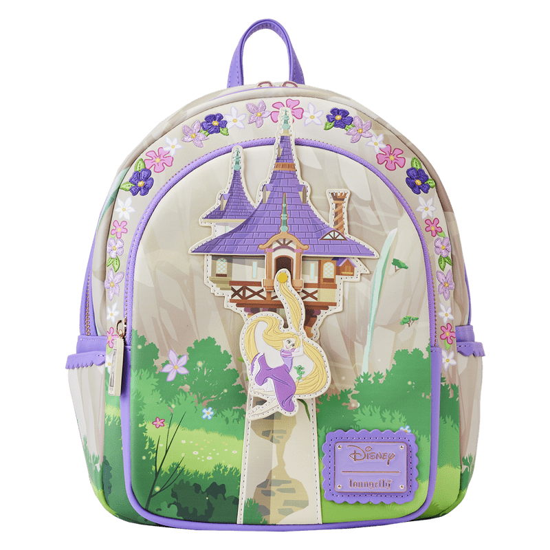 Loungefly Loungefly Tangled Rapunzel Swinging from the Tower Mini Backpack Kawaii Gifts
