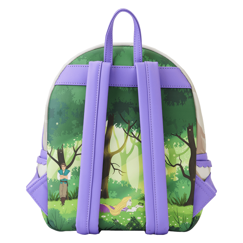 Loungefly Disney Tangled Rapunzel Scenes Backpack