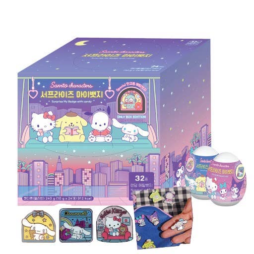 Sanrio Character Pins Badge Gashapon – Kawaii Gifts