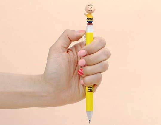 Lucia's K-Wonderland Peanuts Snoopy & Friends Figure Mascot Ball point Pen 0.5mm Kawaii Gifts