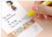 Lucia's K-Wonderland Peanuts Snoopy & Friends Figure Mascot Ball point Pen 0.5mm Kawaii Gifts