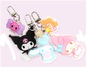 Lucia's K-Wonderland Sanrio Acryle Characters & Friends Key ring, Bag charm Kawaii Gifts