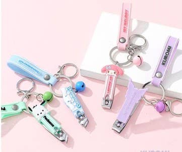 Lucia's K-Wonderland Sanrio Cinnamoroll Nail Clipper Keychain CINNAMOROLL Kawaii Gifts 7961100101040