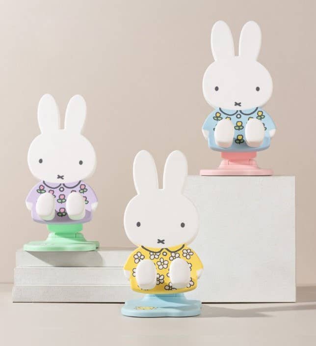 Miffy Figure Phone Grip with a Stand Decoration Surprise Box