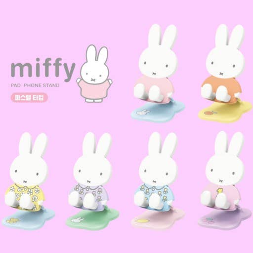 Lucia's K-Wonderland Miffy Figure Phone Grip with a Stand Decoration Surprise Box Kawaii Gifts 8809822974016