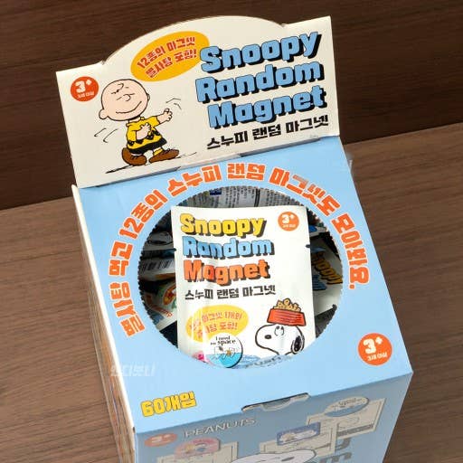 Lucia's K-Wonderland Peanuts Snoopy & Friends Magnet Mystery Surprise Box Kawaii Gifts 8809287234359