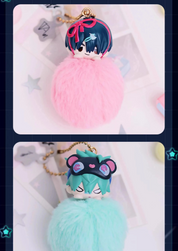 M-Funbox Alien Stage Free Stage 3" Surprise Pompom Bag Charm Blind Box Kawaii Gifts