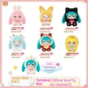 M-Funbox Hatsune Miku Cute Forest Animals Surprise 5" Vinyl Plush Bag Charm Blind Box Kawaii Gifts