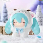 M-Funbox Hatsune Miku Cute Forest Animals Surprise 5" Vinyl Plush Bag Charm Blind Box Kawaii Gifts