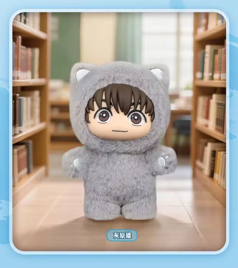 M-Funbox Jujutsu Kaisen Cat Paradise Party Surprise 5.5" Plush Bag Charm Blind Box Kawaii Gifts 6977374991064