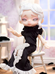 M-Funbox Laura Black & White Spectrum 1/12 Ball Jointed Doll Surprise Blind Box Kawaii Gifts