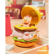 M-Funbox Lulu Pig Burger Express Movable Surprise Figure Blind Box Kawaii Gifts