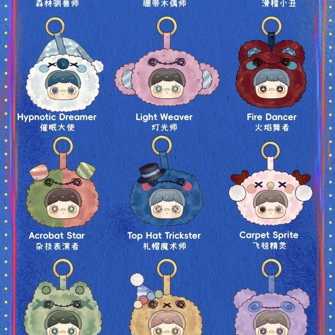 M-Funbox Maymei Crazy Circus Surprise Plushy Bag Charm Blind Box Kawaii Gifts