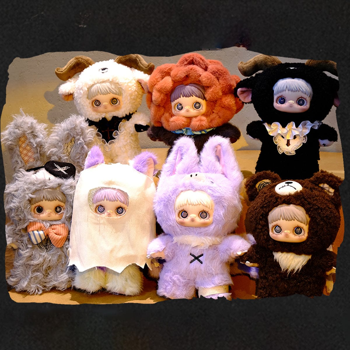 M-Funbox Maymei Dark Forest Surprise 7" Plush Bag Charm Blind Box Kawaii Gifts