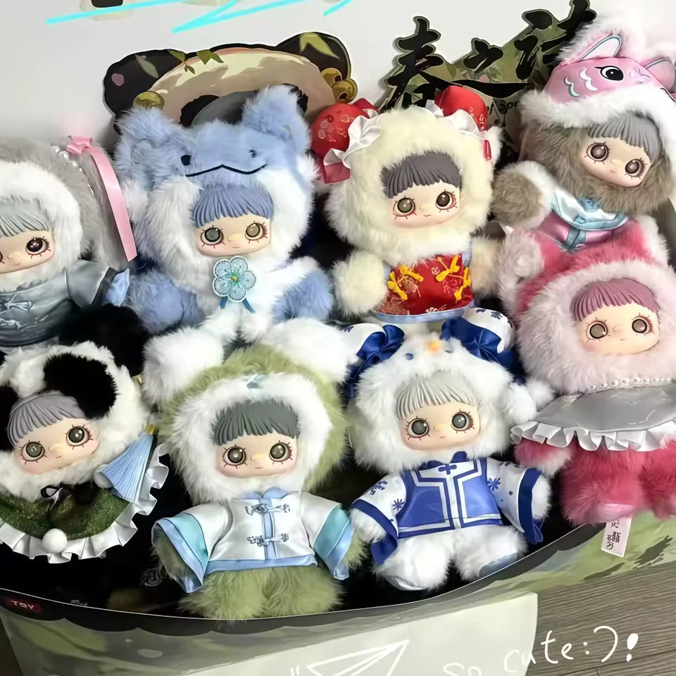 M-Funbox Maymei v3 Poem of Spring 7" Plush Bag Charm Surprise Blind Box Kawaii Gifts