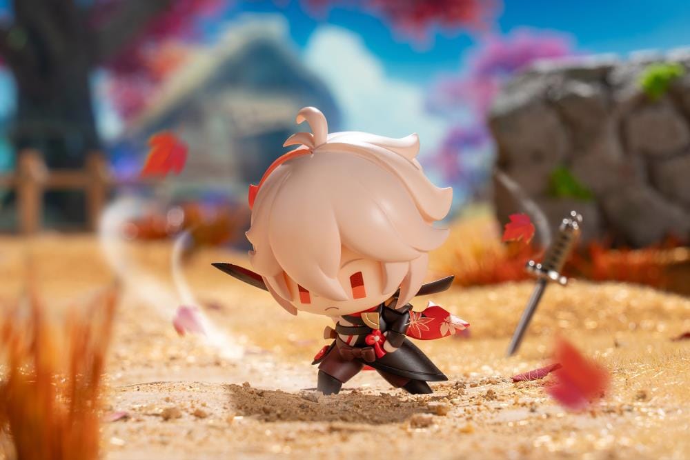 M-Funbox miHoYo Genshin Impact Battlefield Valor Battle Stance Mystery Figure Inazuma Edition Blind Box Kawaii Gifts 6942421157847
