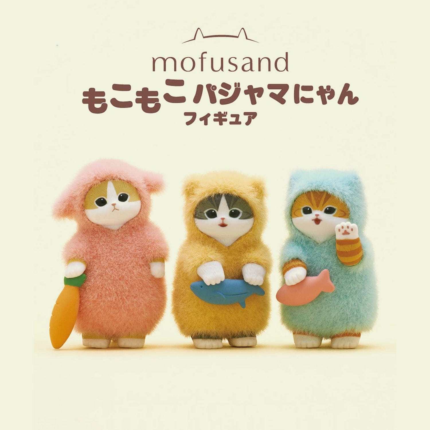 M-Funbox Mofusand Cozy Fuzzy Pajama Mini Figure Blind Box Kawaii Gifts