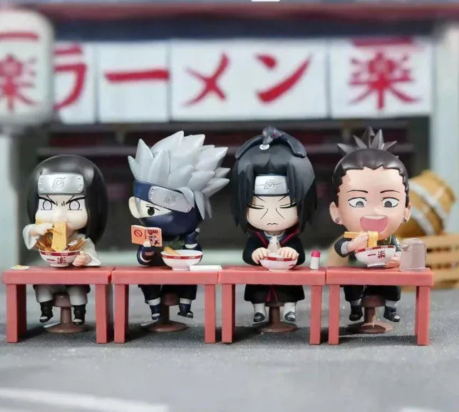M-Funbox Naruto Shippuden BN FIGURE Q Ichiraku Ramen 3" Surprise Figure Blind Box Kawaii Gifts 6974913234477