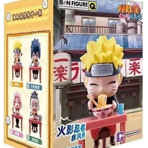 M-Funbox Naruto Shippuden BN FIGURE Q Ichiraku Ramen 3" Surprise Figure Blind Box Kawaii Gifts 6974913234477