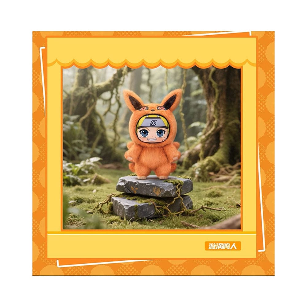 M-Funbox Naruto Shippuden Cute Beast Party Surprise 5.5" Plush Bag Charm Blind Box Kawaii Gifts
