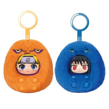 M-Funbox Naruto Shippuden Cute Plush Keychain Surprise 3.5" Bag Charm Blind Box Kawaii Gifts 6977374991897
