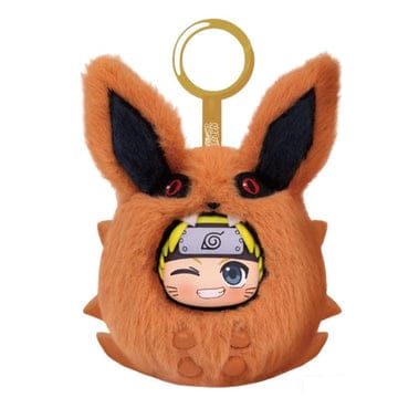 M-Funbox Naruto Shippuden Cute Plush Keychain Surprise 3.5" Bag Charm Blind Box Kawaii Gifts 6977374991897