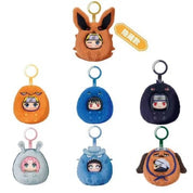 M-Funbox Naruto Shippuden Cute Plush Keychain Surprise 3.5" Bag Charm Blind Box Kawaii Gifts 6977374991897