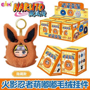M-Funbox Naruto Shippuden Cute Plush Keychain Surprise 3.5" Bag Charm Blind Box Kawaii Gifts 6977374991897