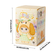 M-Funbox Nommi Baby Mibao v4 Puppy Diary 4" Plush Bag Charm Surprise Blind Box Kawaii Gifts 6976861750191