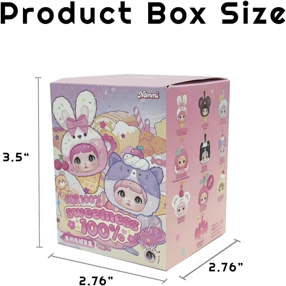 M-Funbox Nommi Sweety 100% Pendant Surprise Bag Charm Blind Box Kawaii Gifts