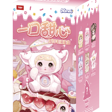 M-Funbox Nommi X AMARILITH A Bite of Sweetheart Sweet Bites 7" Plush Bag Charm Surprise Blind Box Kawaii Gifts