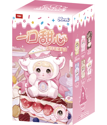 M-Funbox Nommi X AMARILITH A Bite of Sweetheart Sweet Bites 7" Plush Bag Charm Surprise Blind Box Kawaii Gifts