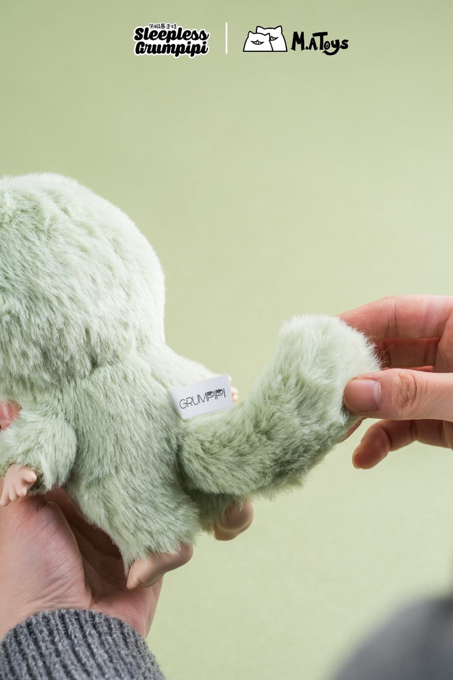 M-Funbox Sleepless Grumpipi Surprise 6.5" Plush Bag Charm Blind Box Kawaii Gifts