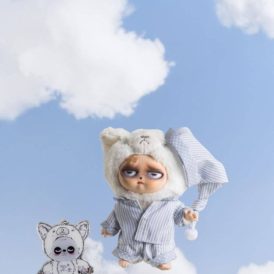 M-Funbox Sleepless Grumpipi Surprise 6.5" Plush Bag Charm Blind Box Kawaii Gifts