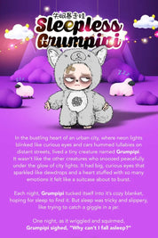M-Funbox Sleepless Grumpipi Surprise 6.5" Plush Bag Charm Blind Box Kawaii Gifts