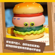 M-Funbox SpongeBob SquarePants Krabby Patty 5" Surprise Light-Up Burger Blind Box Kawaii Gifts