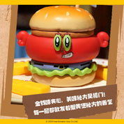 M-Funbox SpongeBob SquarePants Krabby Patty 5" Surprise Light-Up Burger Blind Box Kawaii Gifts