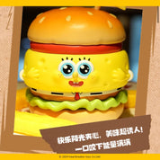 M-Funbox SpongeBob SquarePants Krabby Patty 5" Surprise Light-Up Burger Blind Box Kawaii Gifts