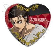 March Monster Attack On Titan Heart Can Badge Eren Kawaii Gifts 4582721641671
