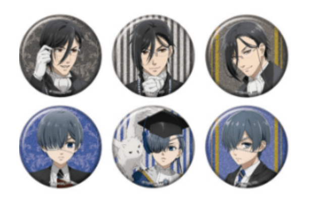 March Monster Black Butler - Public School Arc Can Badge Surprise Kawaii Gifts 4970381694791