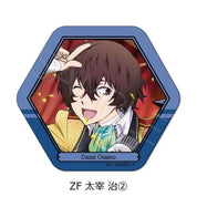 March Monster Bungo Stray Dogs - Hexagonal Can Badge Dazai Kawaii Gifts 4582721557668