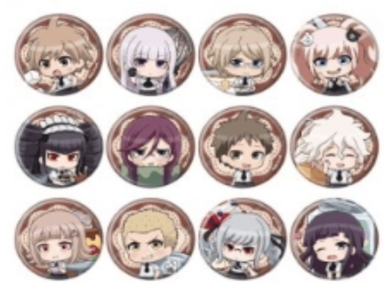 March Monster Danganronpa 1 and 2 Reload Chibi Can Badge Surprise Kawaii Gifts 4589838374669