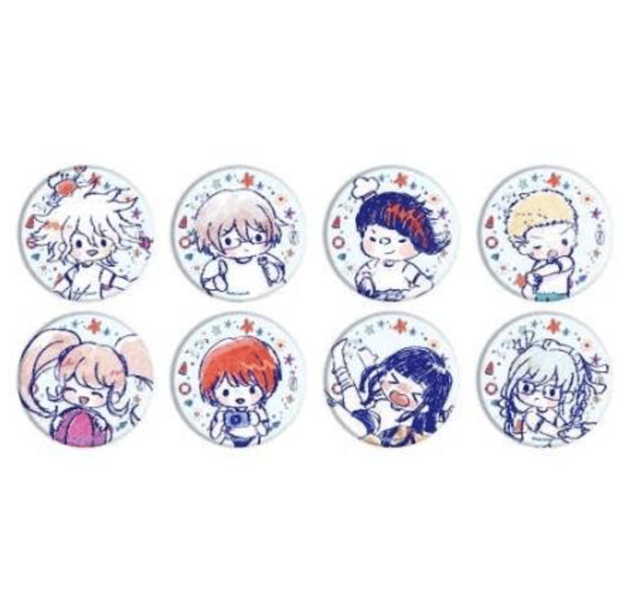 March Monster Danganronpa 1 and 2 Reload GraffArt Seaside School Trip Can Badge Surprise 20 Kawaii Gifts 4589838159099