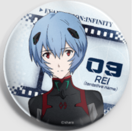 March Monster Evangelion: Infinity Q Rei Ayanami Can Badge Kawaii Gifts 6974201526918