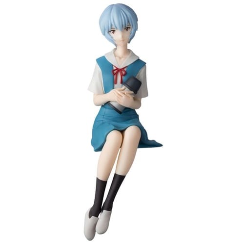 March Monster EVANGELION - Rei Ayanami PM Perching Noodle Stopper Figure Kawaii Gifts 4582733459196