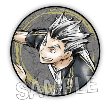 March Monster Haikyu!! Bokuto Fierce Battle Can Badge Kawaii Gifts 4582666849118