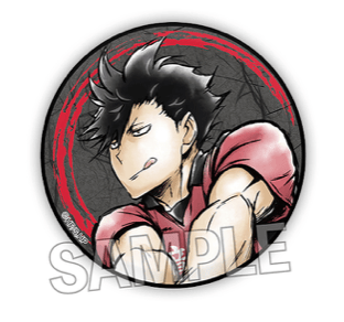 March Monster Haikyu!! Fierce Battle Can Badge Kuuro Kawaii Gifts 4582666849071