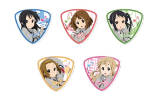 March Monster K-On! Sweet Beats Acrylic Guitar Pick Surprise Kawaii Gifts 6977993090681